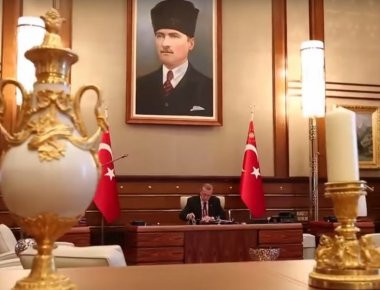 Το ολόχρυσο παλάτι του Ερντογάν στην Άγκυρα που κόστισε 500 εκατ. στους Τούρκους (φωτό, βίντεο)